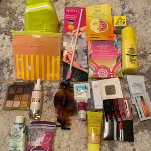 Makeup, skincare and hair bundle